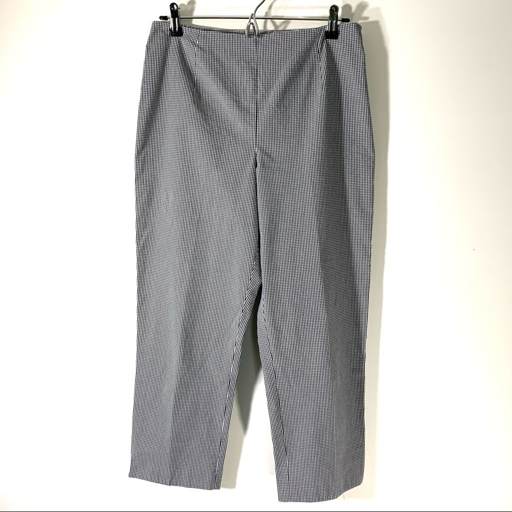 Ann Taylor Gingham Ankle Pants